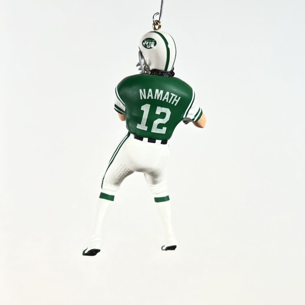 1995 Hallmark Christmas Ornament Football Legends Joe Namath #12 New York Jets - Picture 4 of 16